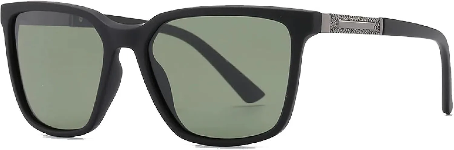 Винтажные солнцезащитные очки в крупной оправе для женщин и мужчин, класса люкс, для активного отдыха, защита от УФ-излучения UV400 TOIPASTN, Black Green
Винтажные солнцезащитные очки в крупной оправе для женщин и мужчин, класса люкс, для активного отдыха, защита от УФ-излучения UV400 TOIPASTN, Black Green