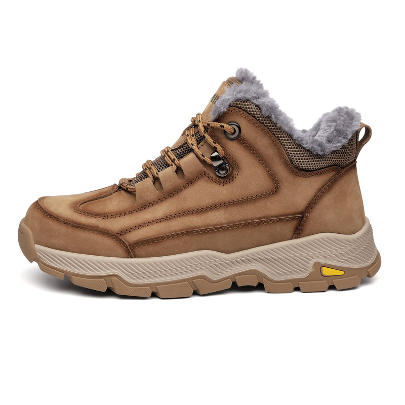 Eminu Мужские повседневные ботинки мужские низкие черно-коричневые на флисовой подкладке, цвет Brown Fleece-Lined
Eminu Мужские повседневные ботинки мужские низкие черно-коричневые на флисовой подкладке, цвет Brown Fleece-Lined