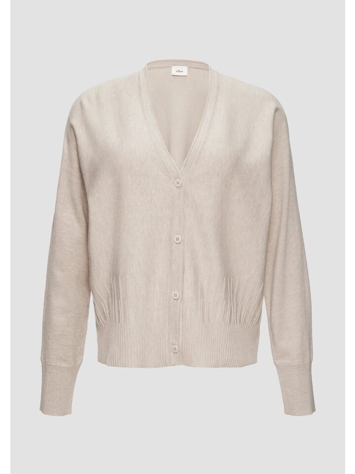 Кардиган sOliver BLACK LABEL Strickjacke langarm, бежевый
Кардиган sOliver BLACK LABEL Strickjacke langarm, бежевый