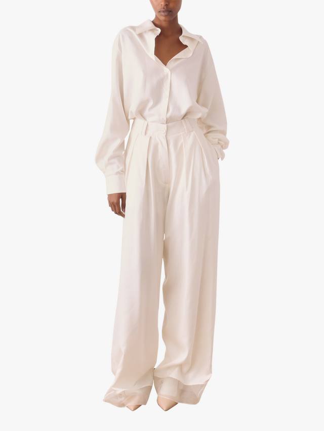 Брюки Orla Pleat из чистого шёлка S.S.DALEY, Ecru
Брюки Orla Pleat из чистого шёлка S.S.DALEY, Ecru