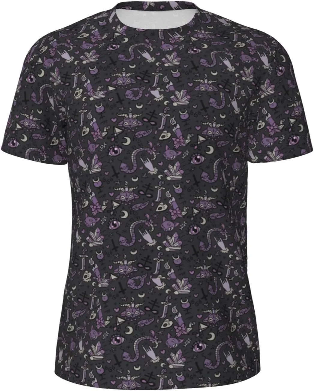 Футболка мужская с принтом Purple Black Goth Spooky LIXLZH
Футболка мужская с принтом Purple Black Goth Spooky LIXLZH