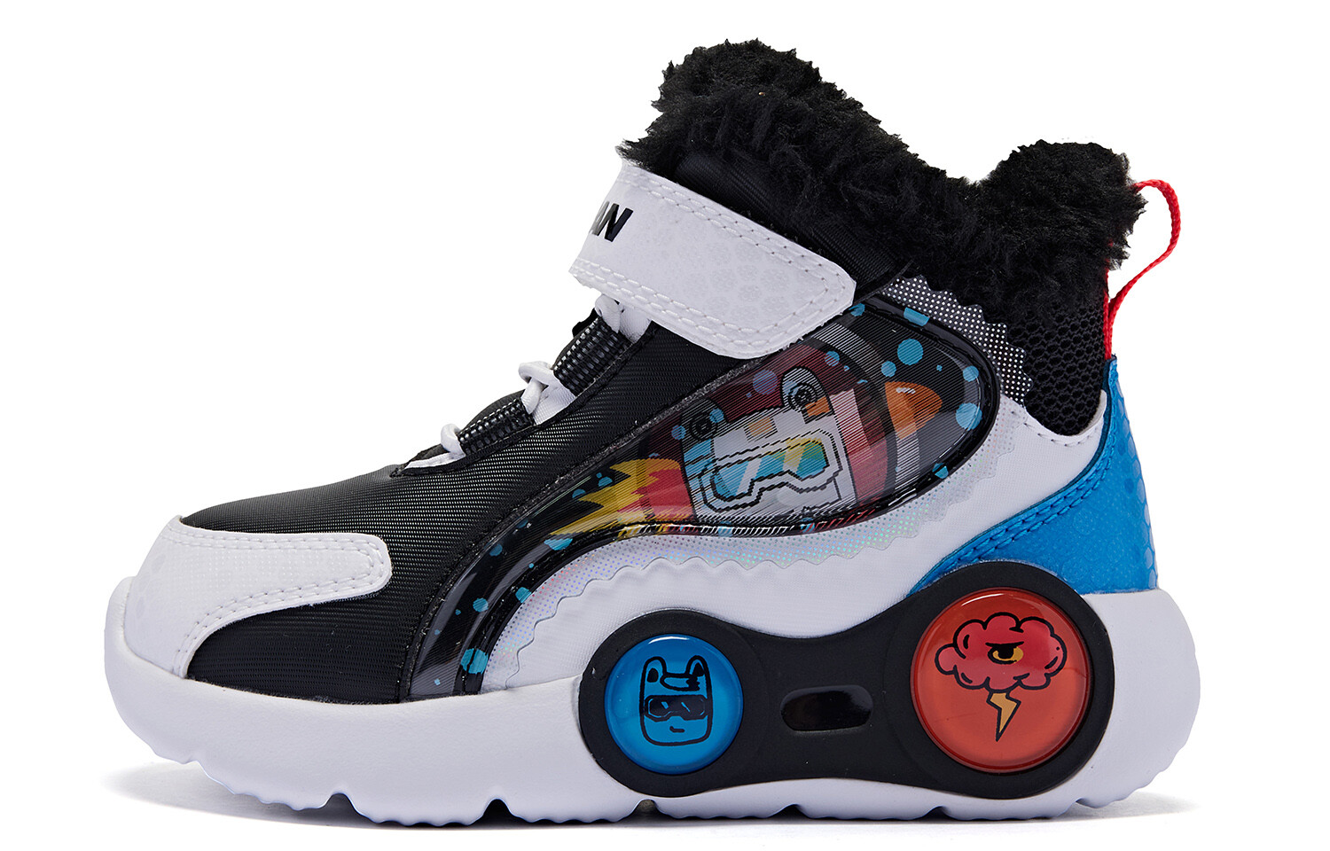 Обувь для малышей, кроссовки Qiaodan, цвет Black/ White
Обувь для малышей, кроссовки Qiaodan, цвет Black/ White