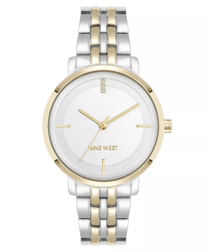 Женские часы Quartz Premium с серебристым и золотистым металлическим сплавом, 35мм Anne Klein
Женские часы Quartz Premium с серебристым и золотистым металлическим сплавом, 35мм Anne Klein