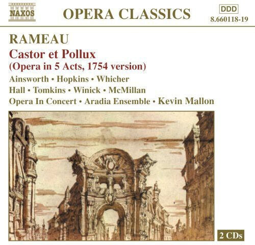 CD диск Rameau / Ainsworth / Hopkins / Whicher / Mallon: Castor Et Pollux
CD диск Rameau / Ainsworth / Hopkins / Whicher / Mallon: Castor Et Pollux