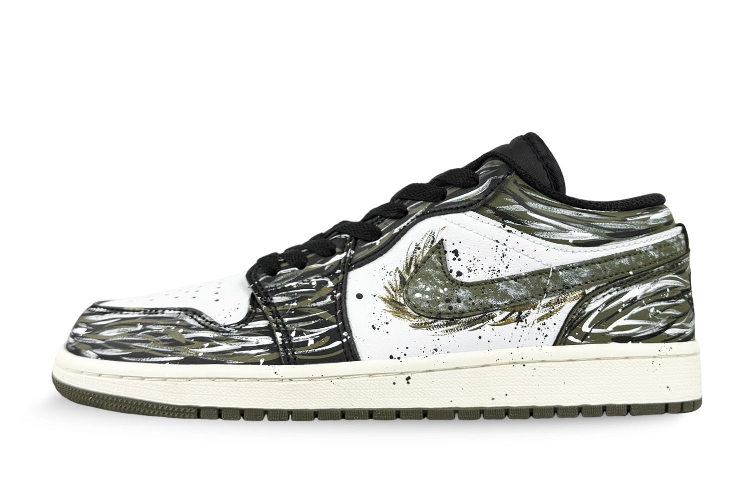 Jordan Air 1 LOW нескользящие устойчивые к истиранию низкие детские баскетбольные кроссовки White Green для подростков
Jordan Air 1 LOW нескользящие устойчивые к истиранию низкие детские баскетбольные кроссовки White Green для подростков