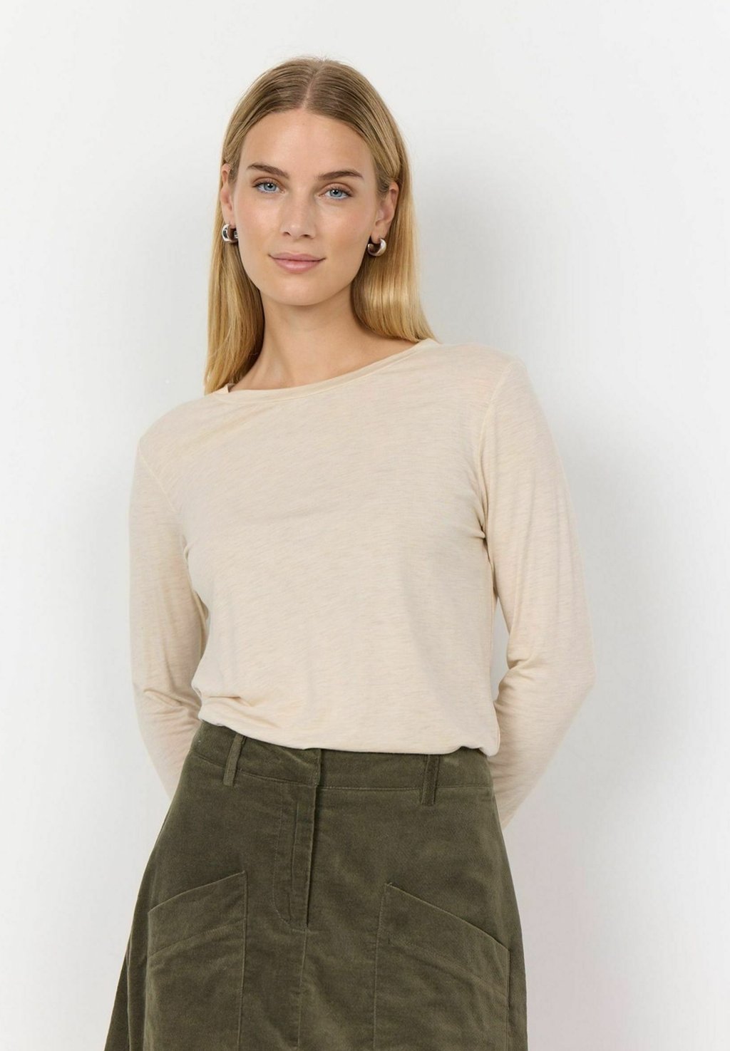 Топ с длинными рукавами Soyaconcept, бежевый
Топ с длинными рукавами Soyaconcept, бежевый