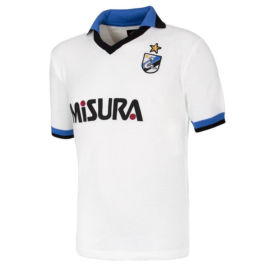 COPA FOOTBALL Мужская выездная футболка ретро-футболки Интер Милан 1986 года — белая
COPA FOOTBALL Мужская выездная футболка ретро-футболки Интер Милан 1986 года — белая