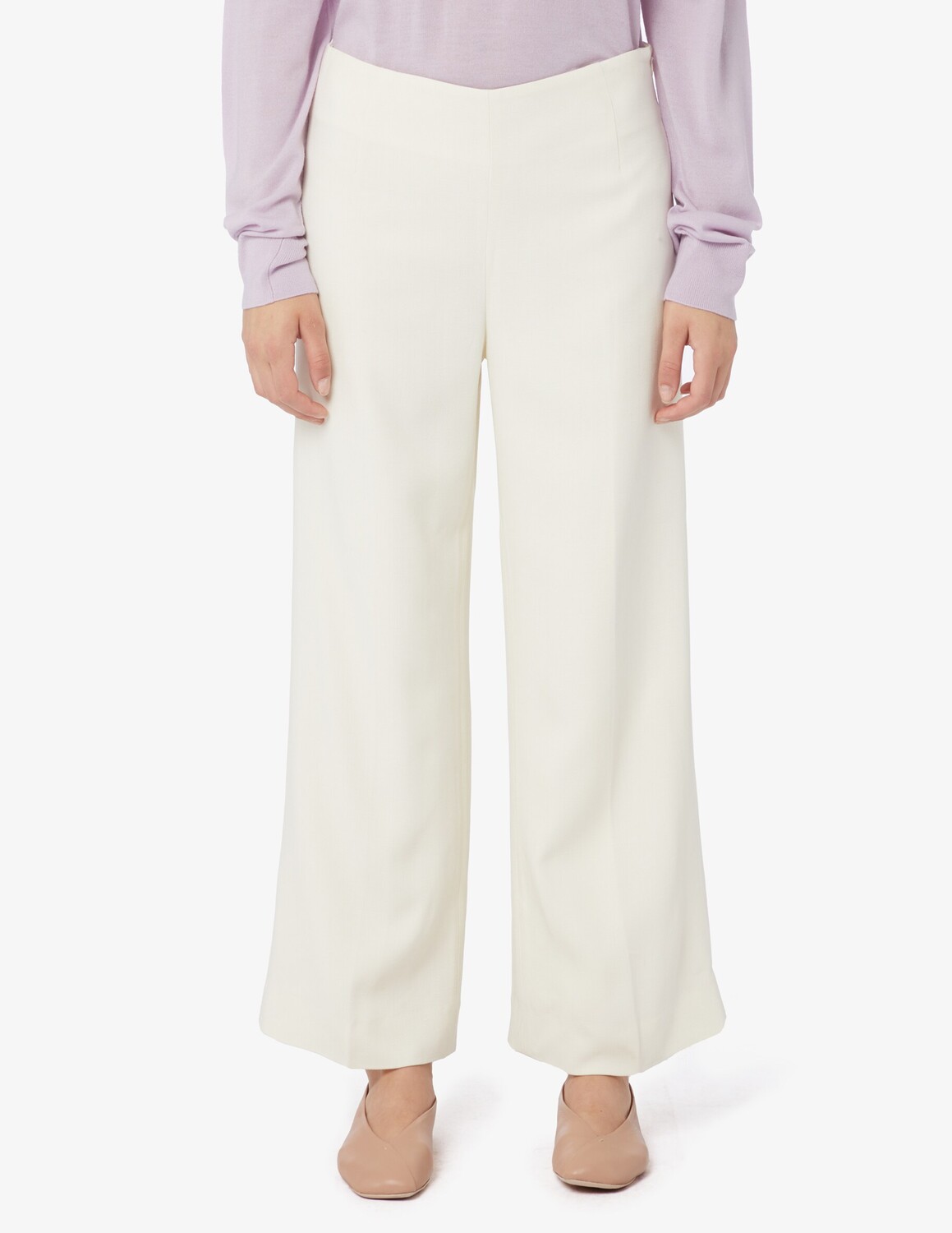 Чистые широкие укороченные джинсы TOTEME, белый
Чистые широкие укороченные джинсы TOTEME, белый