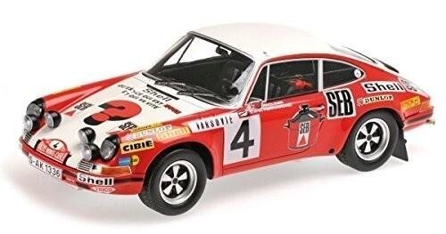 Porsche 911 S # 4 Ларрусс/Перрамон, 2-е место на ралли Монте-Карло, 1972 г. Minichamps
Porsche 911 S # 4 Ларрусс/Перрамон, 2-е место на ралли Монте-Карло, 1972 г. Minichamps