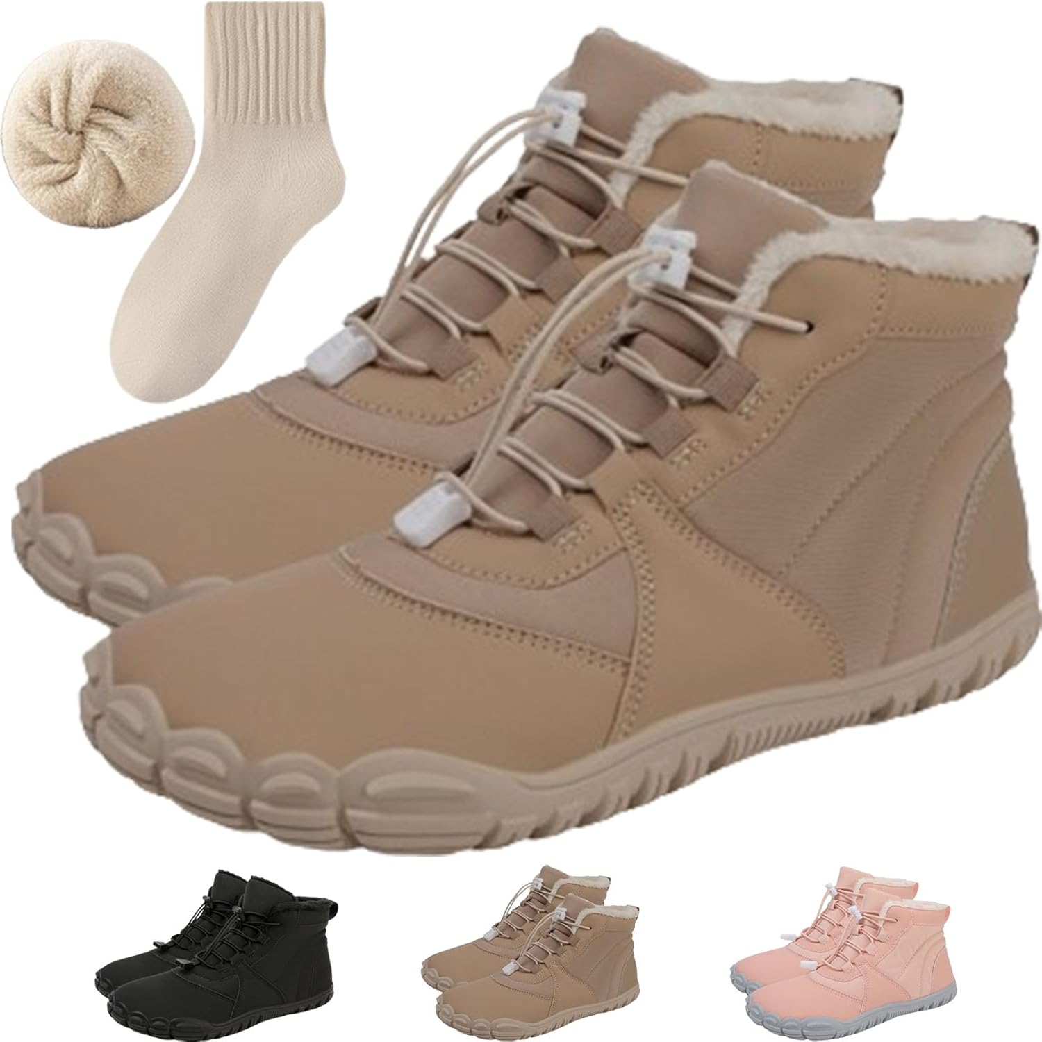 Зимние походные ботинки для женщин и мужчин, водонепроницаемые, теплые, повседневные снежные, с нескользящей подошвой, минималистичная обувь для прогулок на открытом воздухе Generic, 8688 Brown
Зимние походные ботинки для женщин и мужчин, водонепроницаемые, теплые, повседневные снежные, с нескользящей подошвой, минималистичная обувь для прогулок на открытом воздухе Generic, 8688 Brown