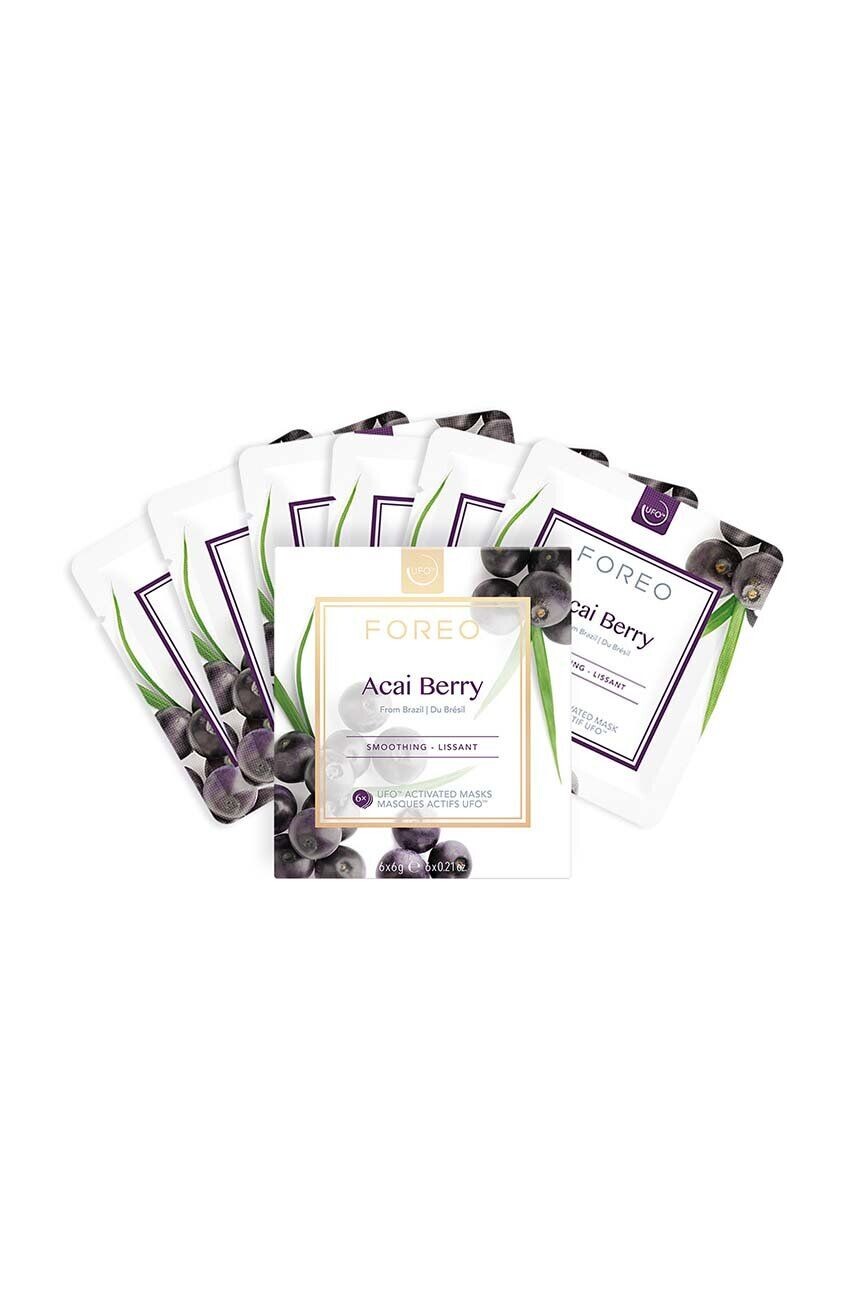 FOREO Acai Berry UFO Разглаживающая активированная маска, цвет multicolore
FOREO Acai Berry UFO Разглаживающая активированная маска, цвет multicolore