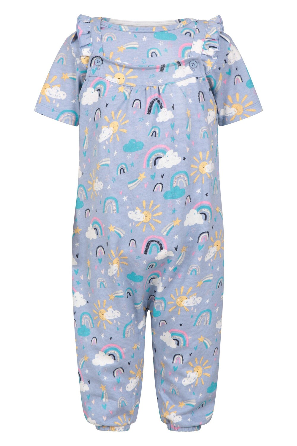 Детский комбинезон с оборками, хлопковый летний комбинезон Mountain Warehouse, фиолетовый
Детский комбинезон с оборками, хлопковый летний комбинезон Mountain Warehouse, фиолетовый