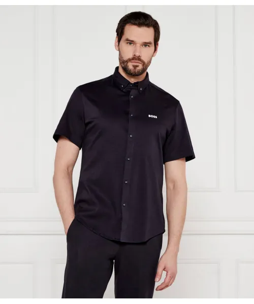 Рубашка b_motion_s Regular fit Boss Green, серый
Рубашка b_motion_s Regular fit Boss Green, серый