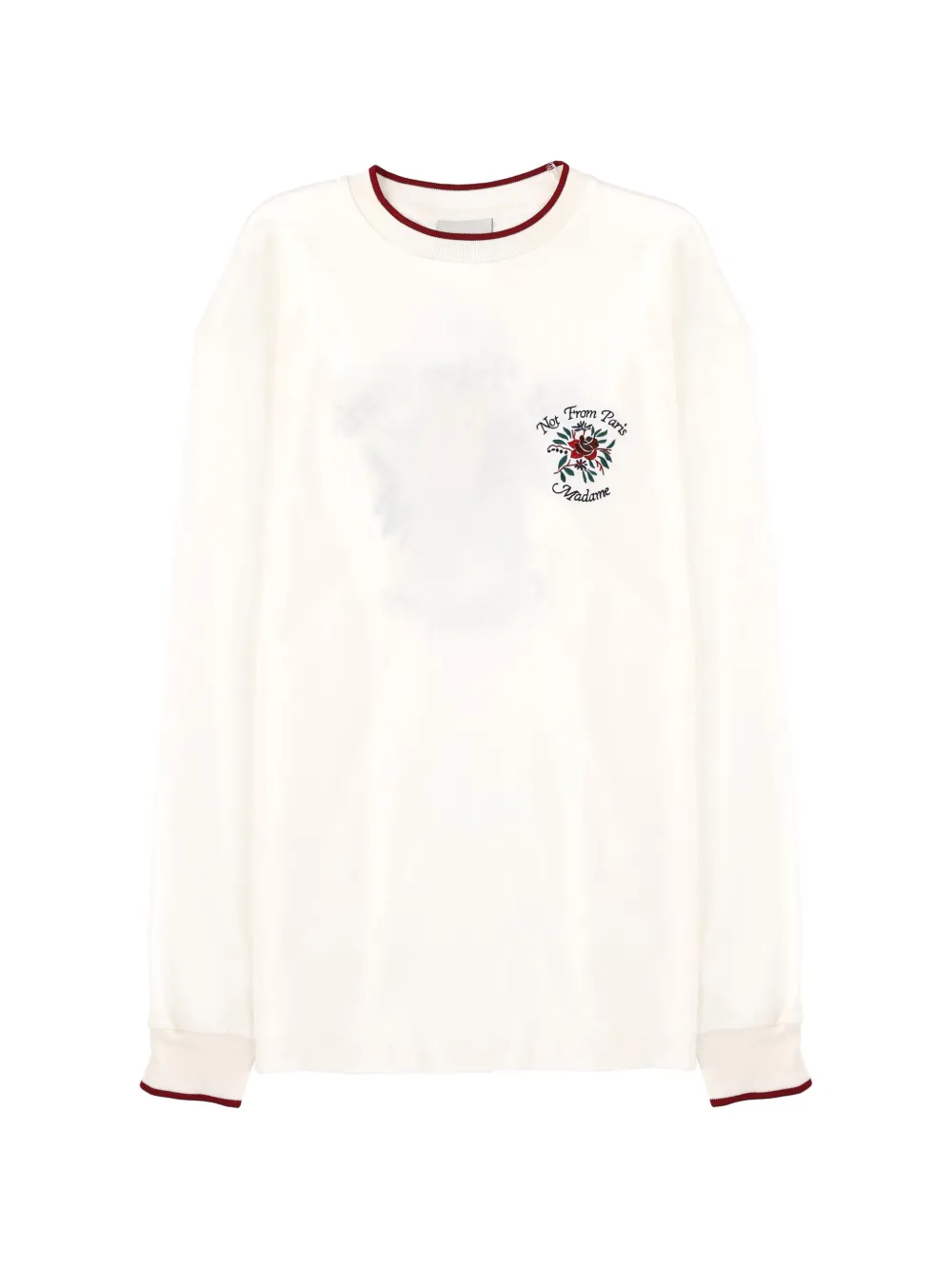 Футболка с длинными рукавами и вышивкой Drole De Monsieur, белый
Футболка с длинными рукавами и вышивкой Drole De Monsieur, белый