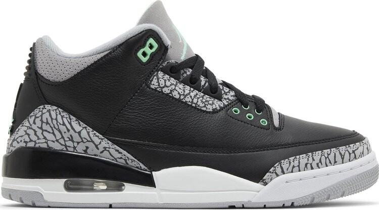 Кроссовки Air Jordan 3 Retro 'Green Glow', черный, Серый;черный, Кроссовки Air Jordan 3 Retro 'Green Glow', черный
Кроссовки Air Jordan 3 Retro 'Green Glow', черный, Серый;черный, Кроссовки Air Jordan 3 Retro 'Green Glow', черный