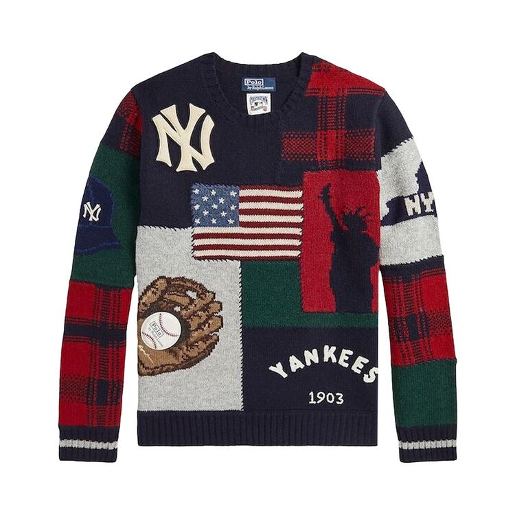 Свитер Polo by Ralph Lauren x New York Yankees Wool Pullover Sweater Navy, синий
Свитер Polo by Ralph Lauren x New York Yankees Wool Pullover Sweater Navy, синий