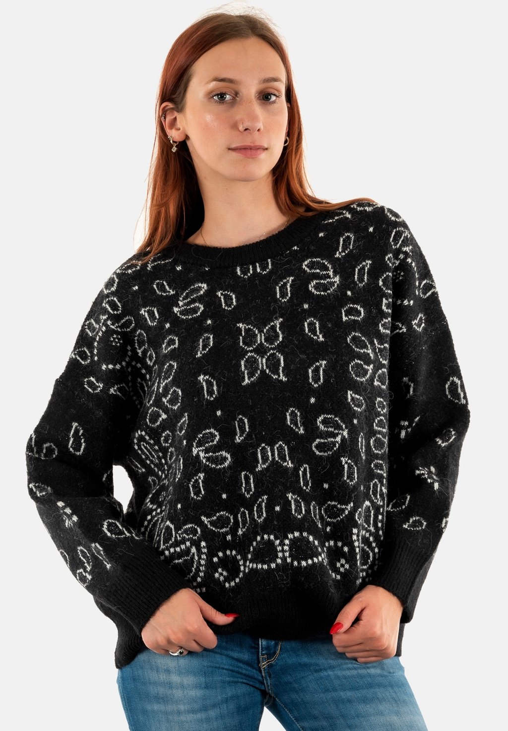 Джемпер Le Temps Des Cerises, черный 
Джемпер Le Temps Des Cerises, черный