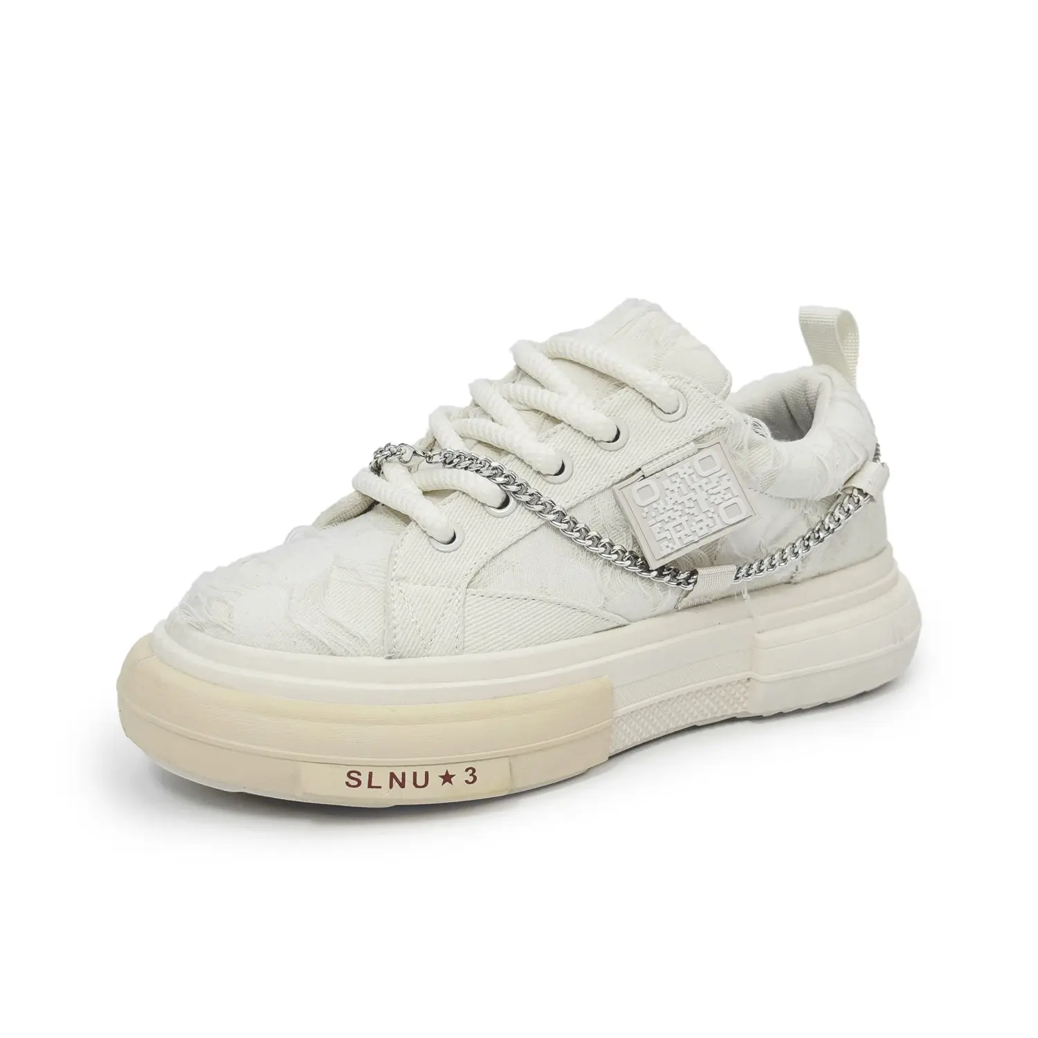 JIETEGONGYANG Мужские низкие скейтерские кеды бежевые, цвет Beige
JIETEGONGYANG Мужские низкие скейтерские кеды бежевые, цвет Beige