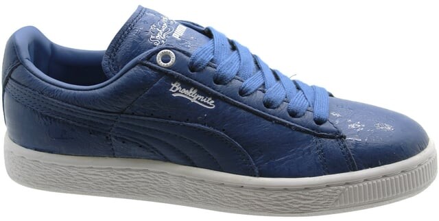 Мужские кожаные кроссовки Sophia Chang Basket Classic X Lo 357296 02 b19d Puma, синий 
Мужские кожаные кроссовки Sophia Chang Basket Classic X Lo 357296 02 b19d Puma, синий