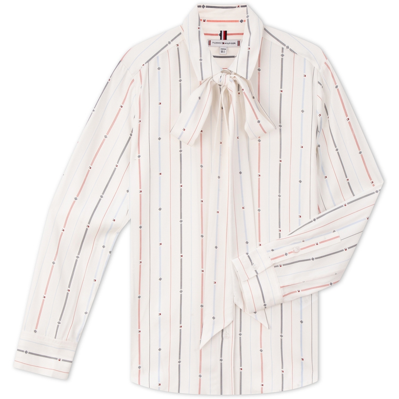 Tommy Hilfiger Женская рубашка белая в полоску
Tommy Hilfiger Женская рубашка белая в полоску