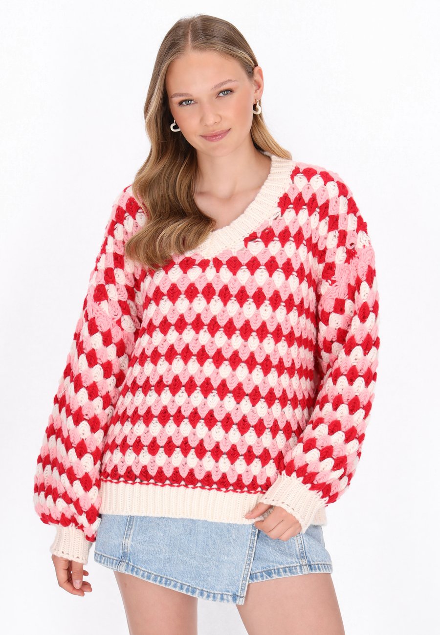Джемпер myMo Jumper, Red Multicolor/Red
Джемпер myMo Jumper, Red Multicolor/Red