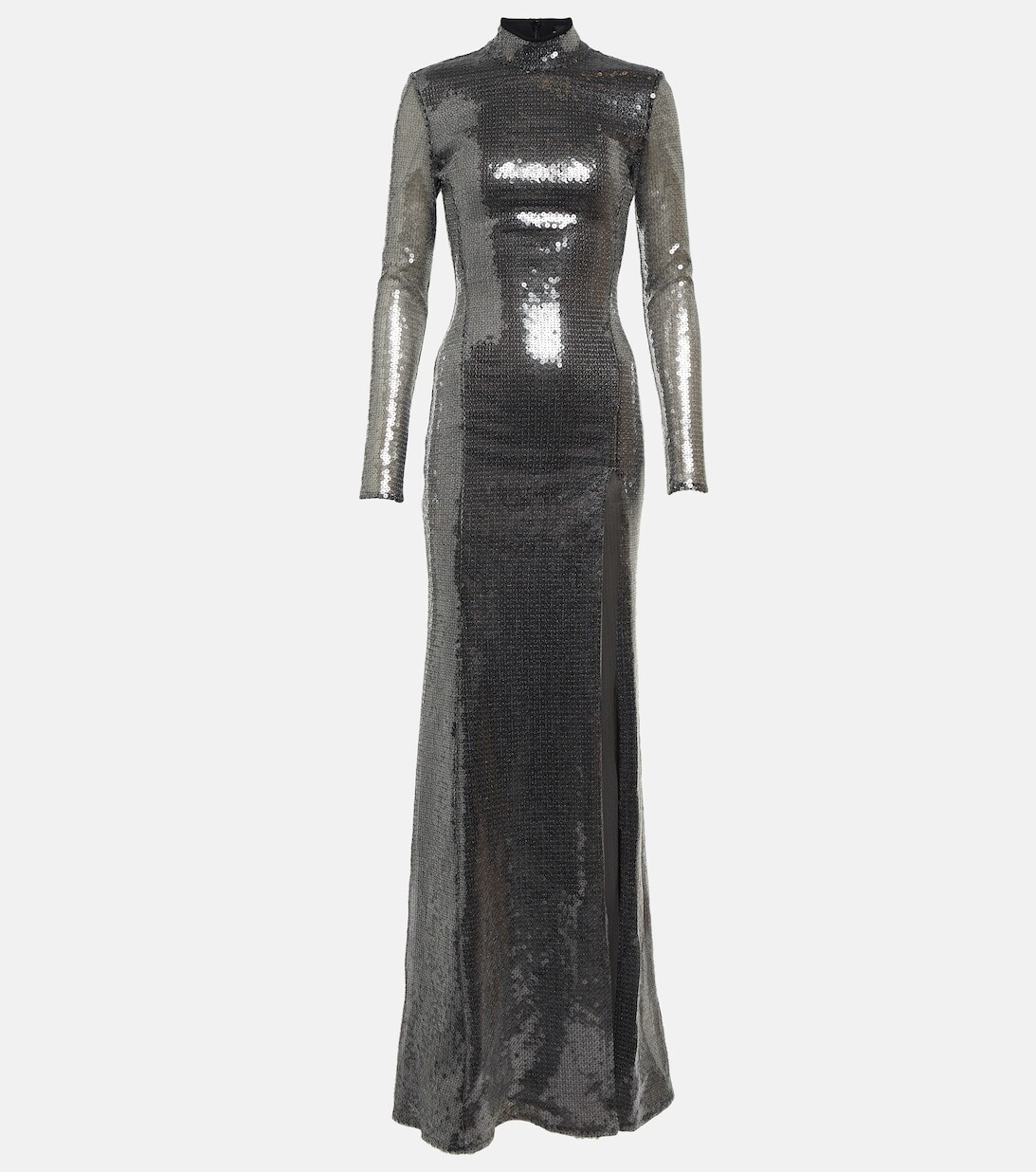 Платье с воротником-стойкой и пайетками DAVID KOMA, серый
Платье с воротником-стойкой и пайетками DAVID KOMA, серый