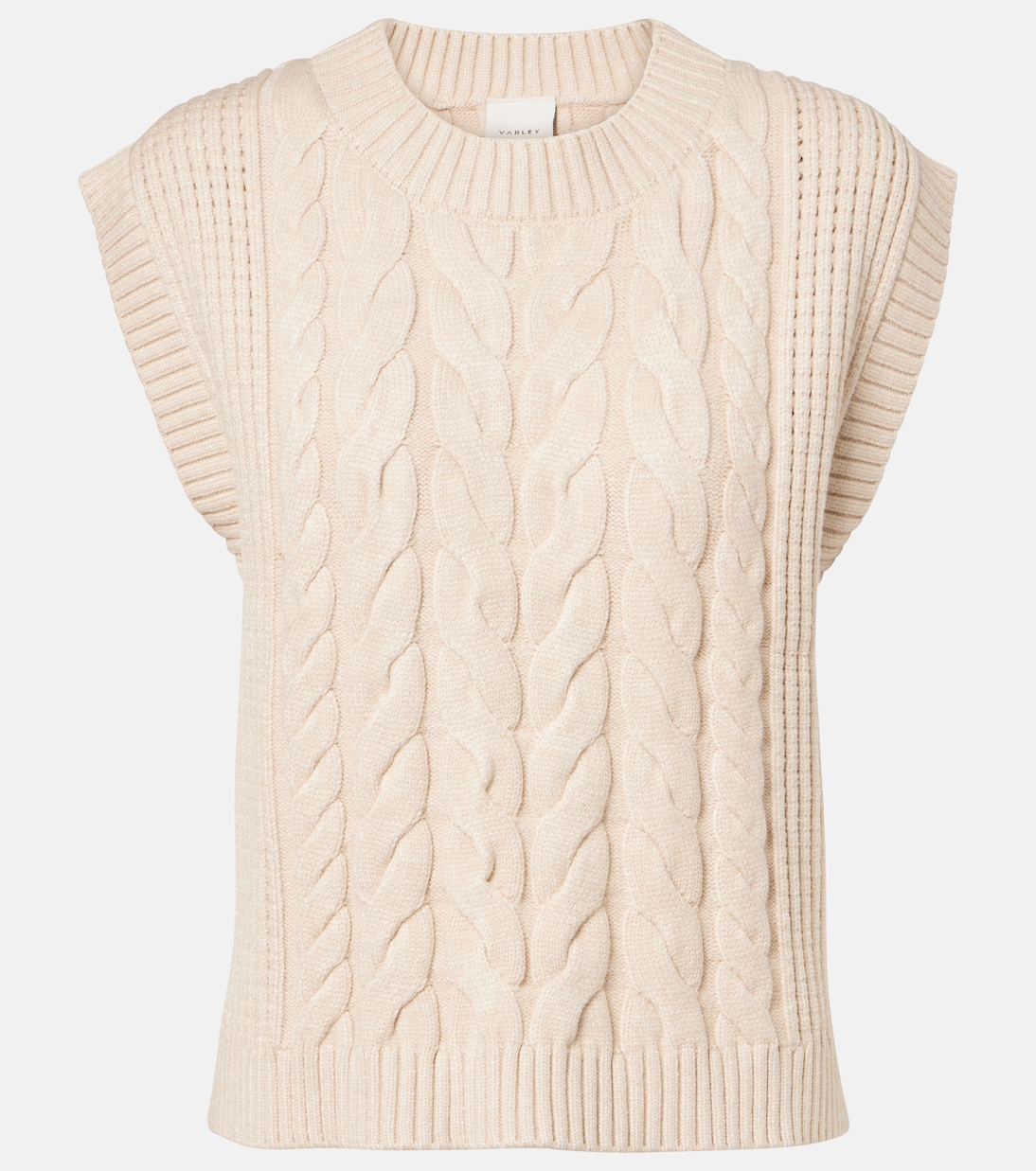 Жилет-свитер пикси с косичной вязкой Varley, Parchment
Жилет-свитер пикси с косичной вязкой Varley, Parchment