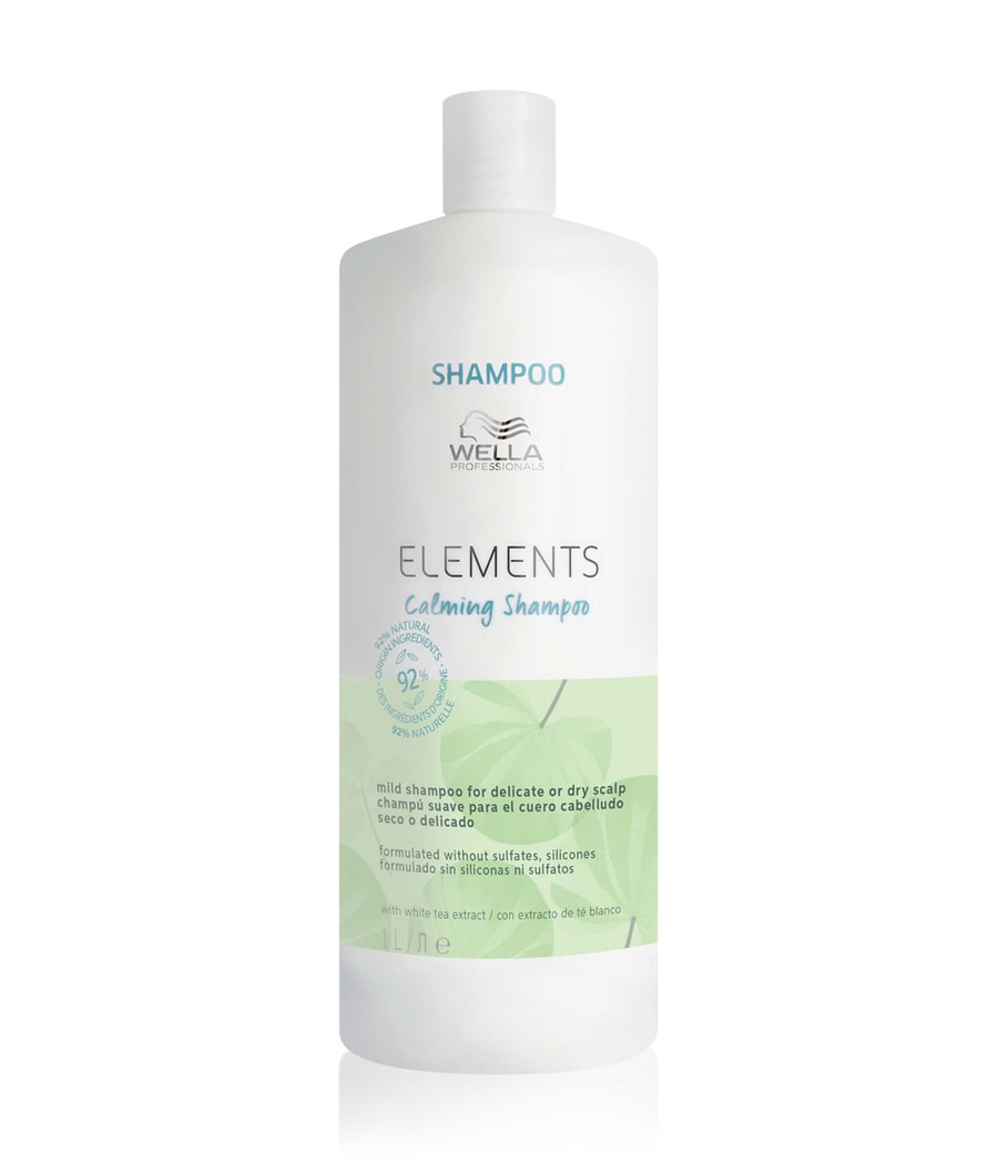 Шампунь для волос Wella Professionals Elements Calming, 1000 ml
Шампунь для волос Wella Professionals Elements Calming, 1000 ml