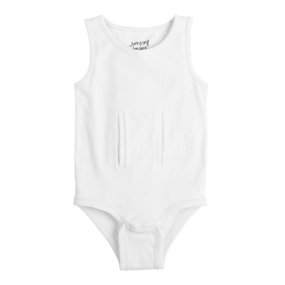 Адаптивное боди-майка Jumping Beans для девочек и малышей Jumping Beans, белый
Адаптивное боди-майка Jumping Beans для девочек и малышей Jumping Beans, белый