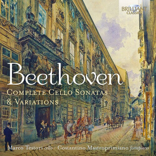 CD диск Beethoven / Testori / Mastroprimiano: Complete Cello Sonatas
CD диск Beethoven / Testori / Mastroprimiano: Complete Cello Sonatas