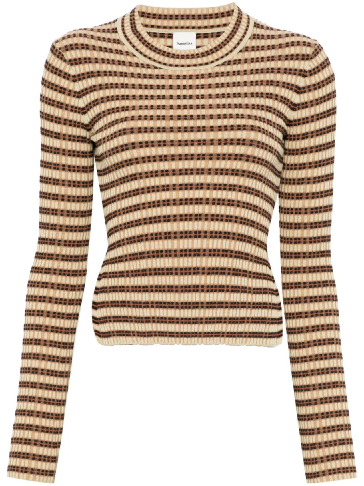 Свитер Perrie Nanushka, нейтральный
Свитер Perrie Nanushka, нейтральный