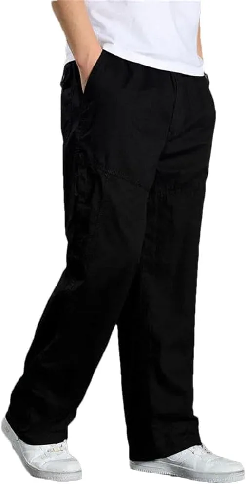 Мужские однотонные хлопковые прямые комбинезоны для спорта и отдыха
Мужские однотонные хлопковые прямые комбинезоны для спорта и отдыха