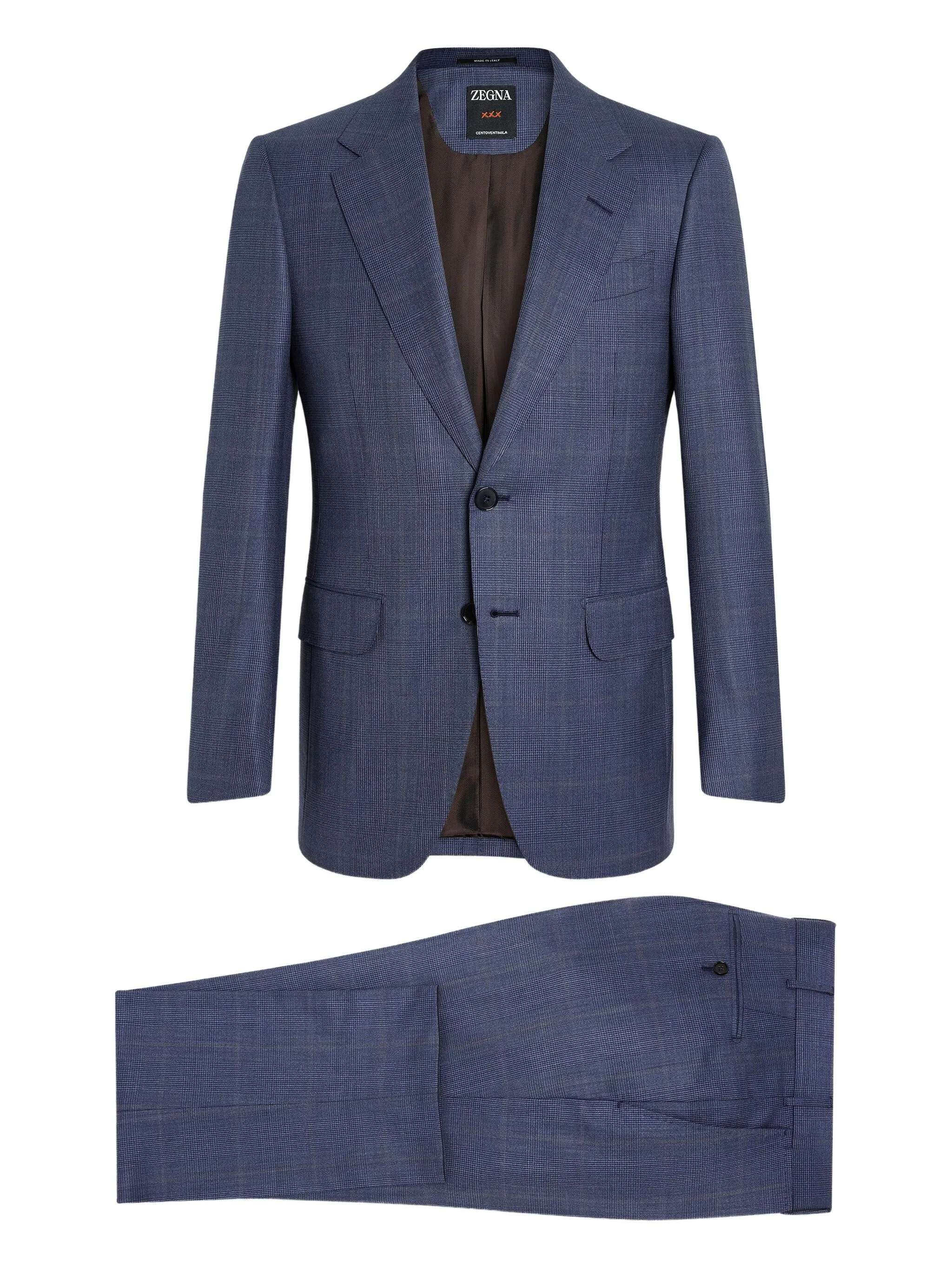 Шерстяной костюм Centoventimila Zegna, синий
Шерстяной костюм Centoventimila Zegna, синий