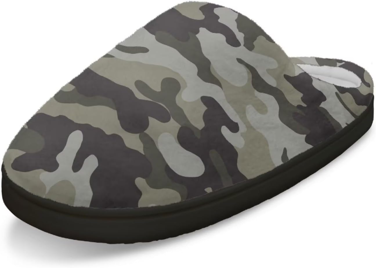 Домашние тапочки для женщин и мужчин, размеры 4-12, плюшевые, ультрамягкие, уютные, без шнурков Fuojuvelie, Camouflage
Домашние тапочки для женщин и мужчин, размеры 4-12, плюшевые, ультрамягкие, уютные, без шнурков Fuojuvelie, Camouflage