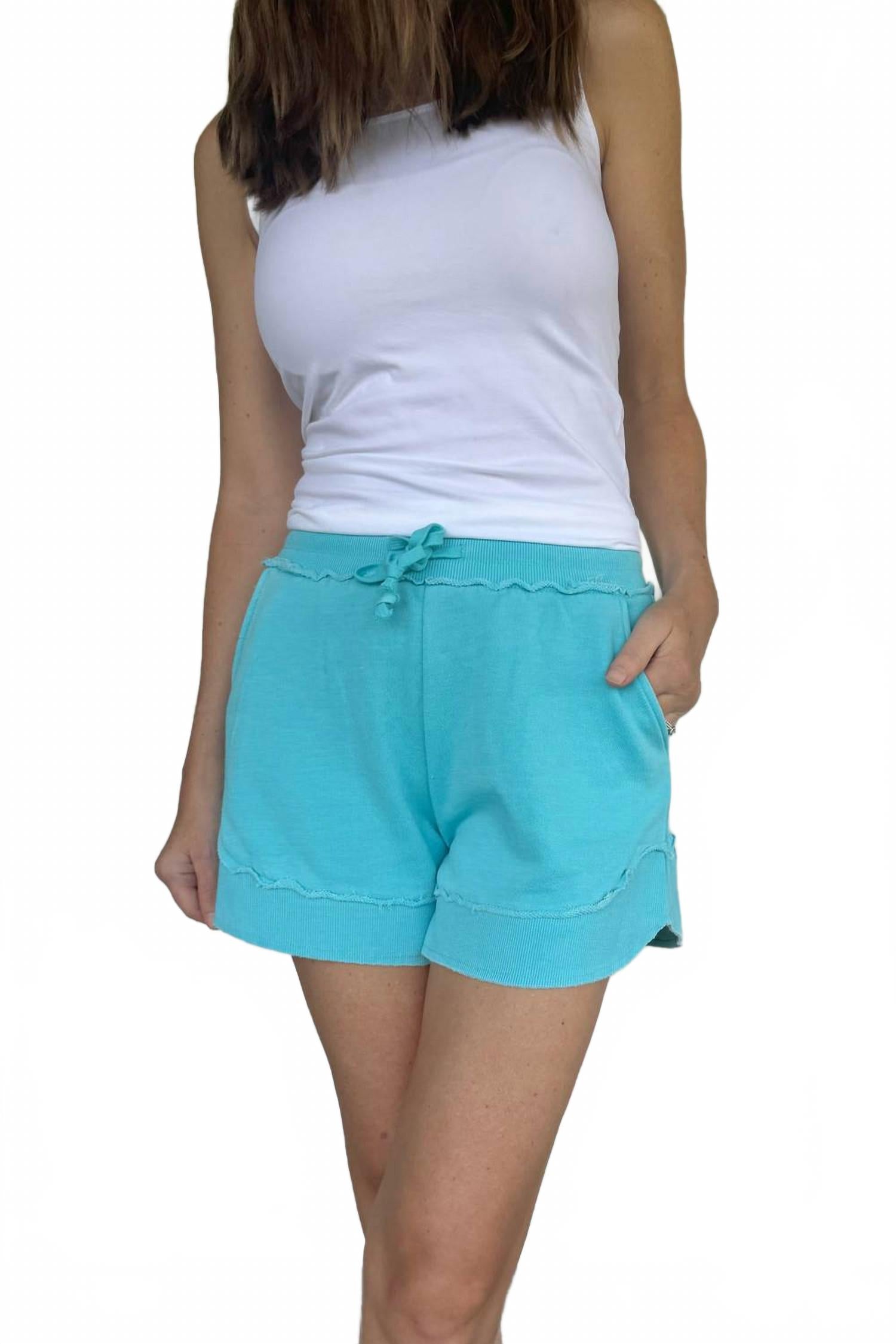 Френч териковые шорты Stevie в каприйском синем цвете Michelle Mae
Френч териковые шорты Stevie в каприйском синем цвете Michelle Mae