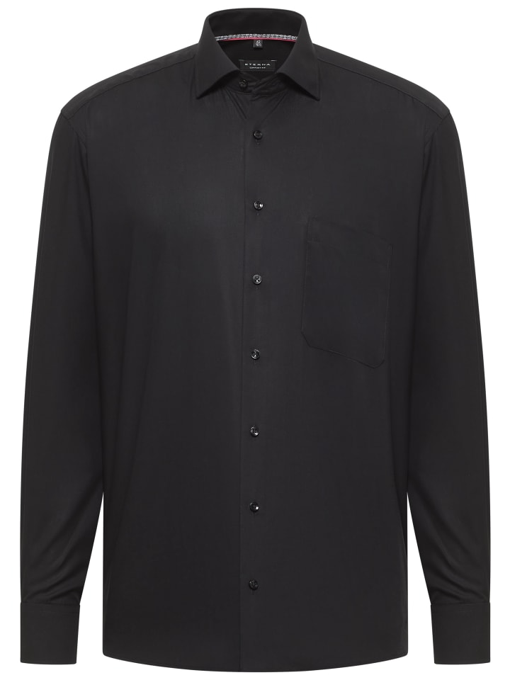 Рубашка COMFORT FIT черного цвета Eterna
Рубашка COMFORT FIT черного цвета Eterna