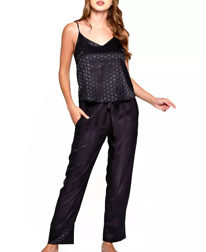 Женский топ Delphine Circle и брюки в полоску, комплект из 2 шт iCollection, черный
Женский топ Delphine Circle и брюки в полоску, комплект из 2 шт iCollection, черный