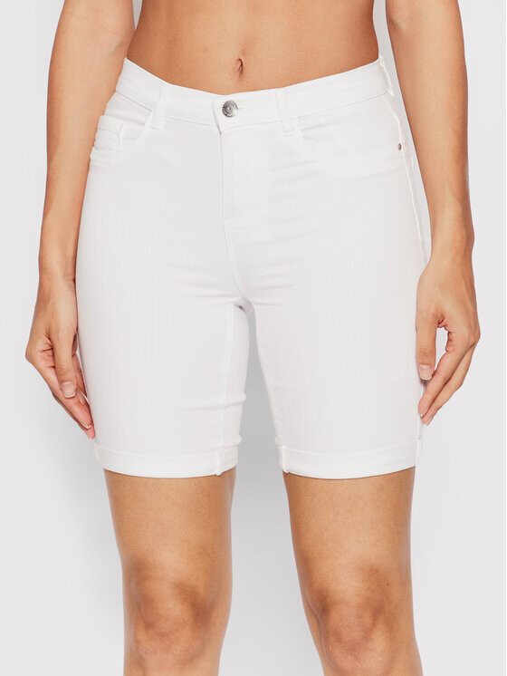 Джинсовые шорты узкого кроя Only, белый
Джинсовые шорты узкого кроя Only, белый