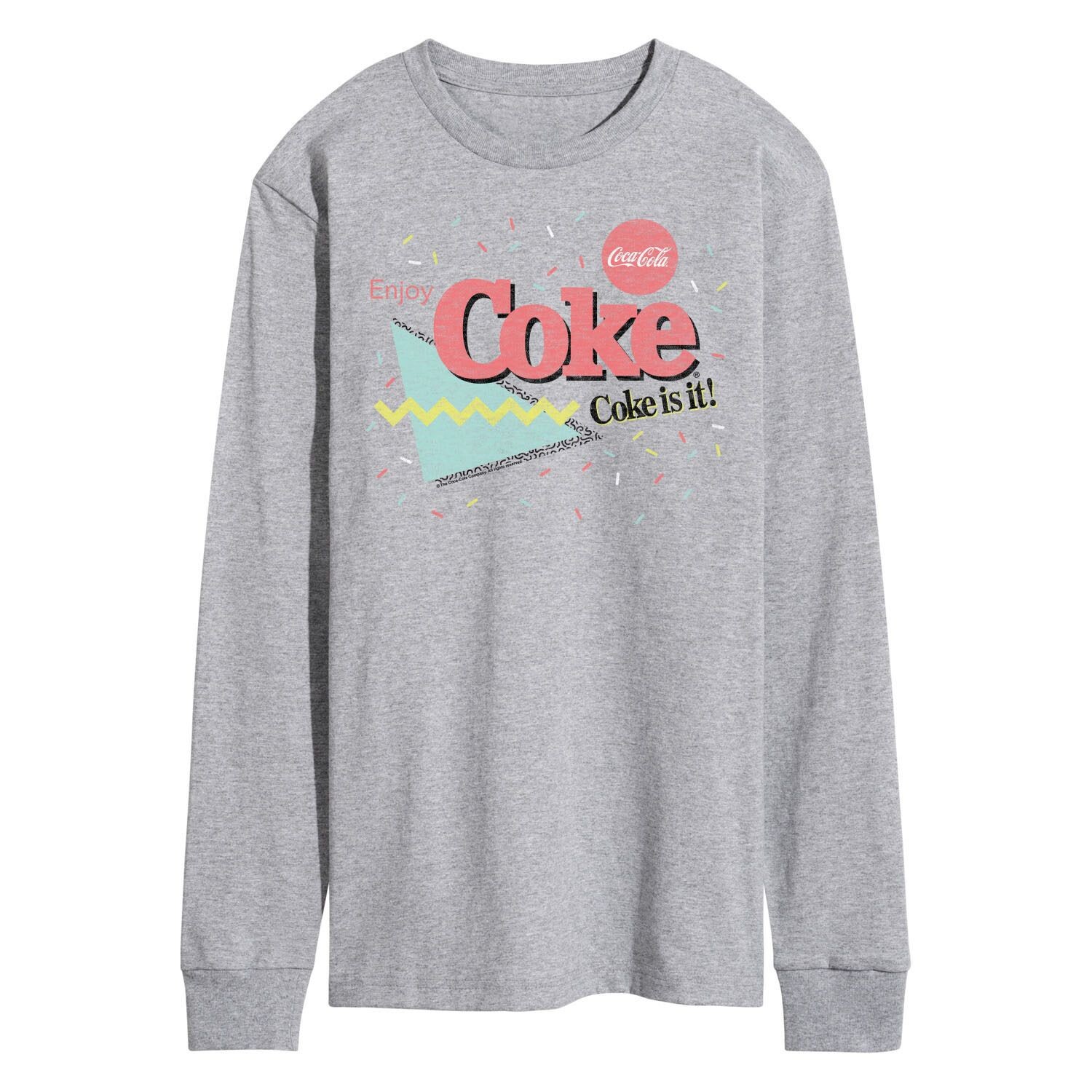 Мужская футболка с длинными рукавами и рисунком CocaCola Coke Is It 90-х годов Licensed Character
Мужская футболка с длинными рукавами и рисунком CocaCola Coke Is It 90-х годов Licensed Character