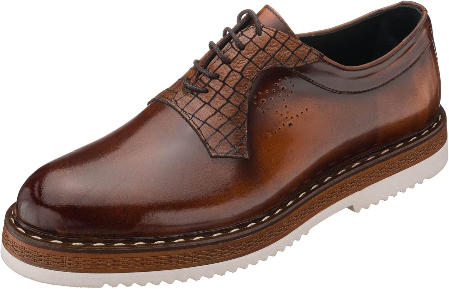 Мужские кожаные оксфорды DALGALA Tabac ручной работы, шнуровка, мужская повседневная обувь
Мужские кожаные оксфорды DALGALA Tabac ручной работы, шнуровка, мужская повседневная обувь