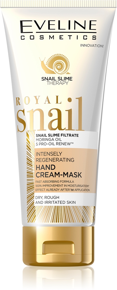 Восстанавливающий крем для рук с королевской улиткой Eveline Cosmetics, 100 мл
Восстанавливающий крем для рук с королевской улиткой Eveline Cosmetics, 100 мл