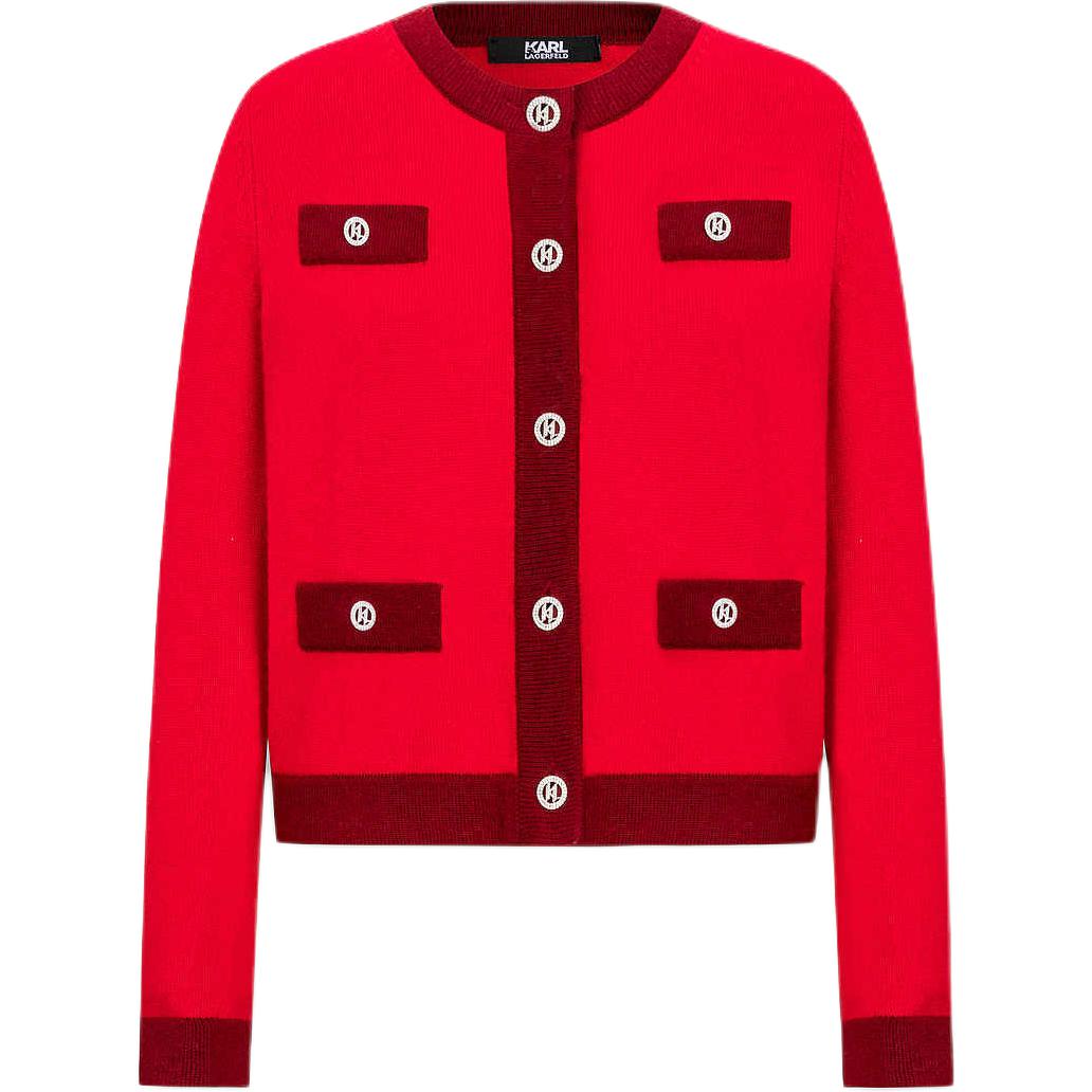 KARL LAGERFELD / Karl Lagerfeld Jeans Вязаный свитер KARL LAGERFELD женский красный
KARL LAGERFELD / Karl Lagerfeld Jeans Вязаный свитер KARL LAGERFELD женский красный