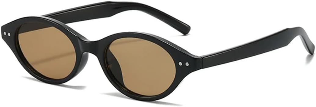 Солнцезащитные очки с защитой от УФ-излучения UV400 | Маленькие овальные заклепки конфетного цвета | Для женщин и мужчин, для занятий спортом на открытом воздухе и вождения DSVIGF, Black-brown
Солнцезащитные очки с защитой от УФ-излучения UV400 | Маленькие овальные заклепки конфетного цвета | Для женщин и мужчин, для занятий спортом на открытом воздухе и вождения DSVIGF, Black-brown