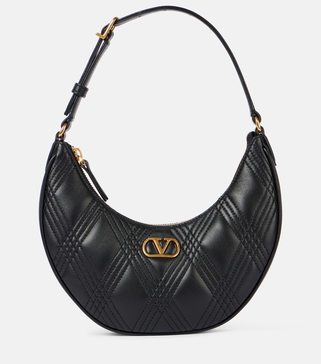 Кожаная мини-сумка через плечо Quiltie 67 Valentino Garavani, черный
Кожаная мини-сумка через плечо Quiltie 67 Valentino Garavani, черный