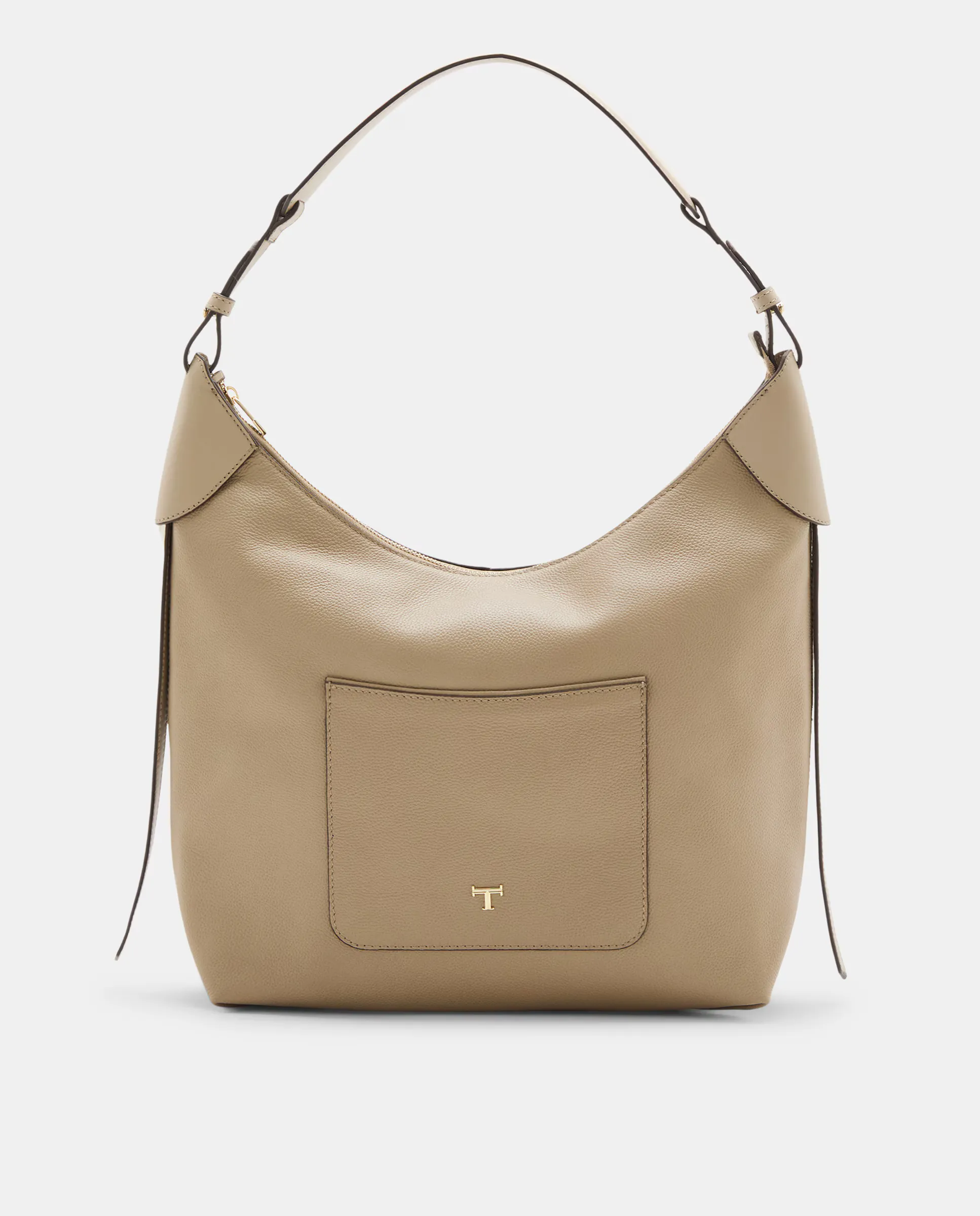 Кожаная сумка через плечо с передним карманом Latouche, цвет Visón claro
Кожаная сумка через плечо с передним карманом Latouche, цвет Visón claro