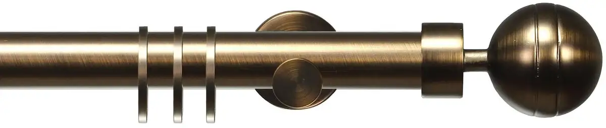 Карниз Liedeco "CELKUGEL01SG1L", 1 направляющая фиксированного размера, 1 направляющая фиксированного размера Ø 25 мм 200 см, Ø 25 мм, цвет bronzefarben
Карниз Liedeco "CELKUGEL01SG1L", 1 направляющая фиксированного размера, 1 направляющая фиксированного размера Ø 25 мм 200 см, Ø 25 мм, цвет bronzefarben