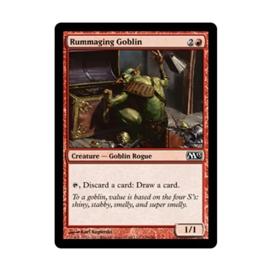 CCG Роющийся гоблин (С), MTG - Magic 2013
CCG Роющийся гоблин (С), MTG - Magic 2013