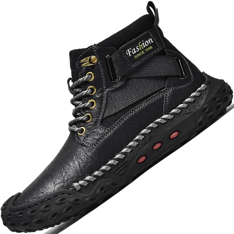 Мужские ботинки Челси, повседневные высокие кожаные кроссовки, рабочая обувь, мужской размер Gjuyc, черный
Мужские ботинки Челси, повседневные высокие кожаные кроссовки, рабочая обувь, мужской размер Gjuyc, черный