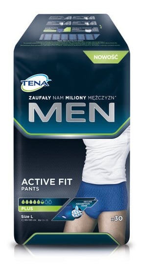 Впитывающее белье L, 95-130 см, 30 шт. Tena, Men Pants Plus, Синий, Впитывающее белье L, 95-130 см, 30 шт. Tena, Men Pants Plus
Впитывающее белье L, 95-130 см, 30 шт. Tena, Men Pants Plus, Синий, Впитывающее белье L, 95-130 см, 30 шт. Tena, Men Pants Plus