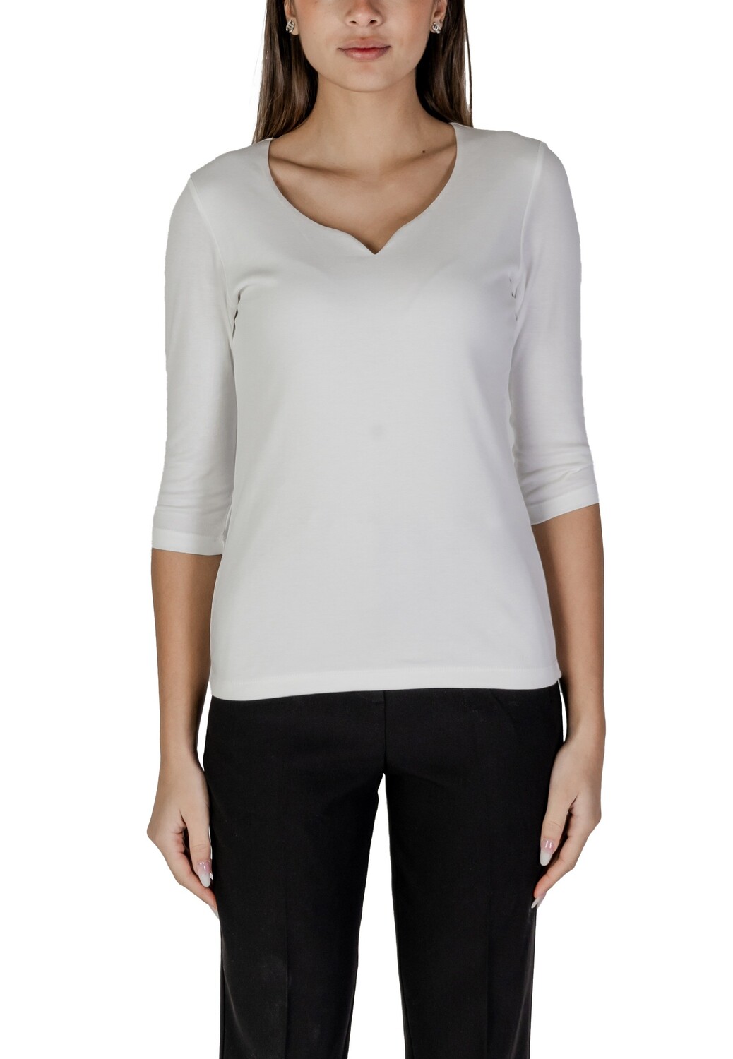 Лонгслив женский Street One с вырезом, белый
Лонгслив женский Street One с вырезом, белый